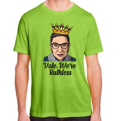 Vote We're Ruthless Ruth Bader Ginsburg Equal Rights Adult ChromaSoft Performance T-Shirt