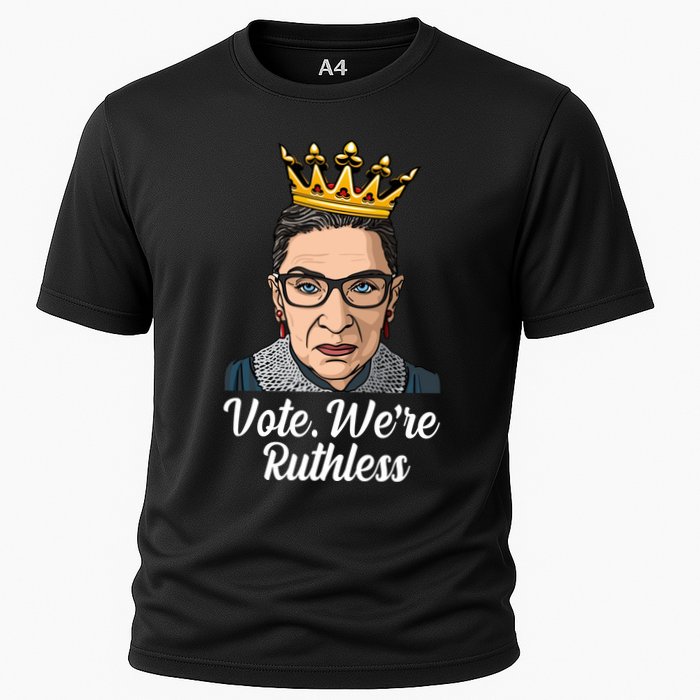 Vote We're Ruthless Ruth Bader Ginsburg Equal Rights Cooling Performance Crew T-Shirt