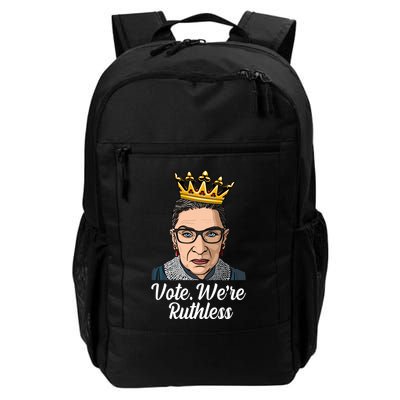 Vote We're Ruthless Ruth Bader Ginsburg Equal Rights Backpack