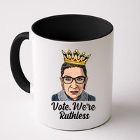 Vote We're Ruthless Ruth Bader Ginsburg Equal Rights Mug