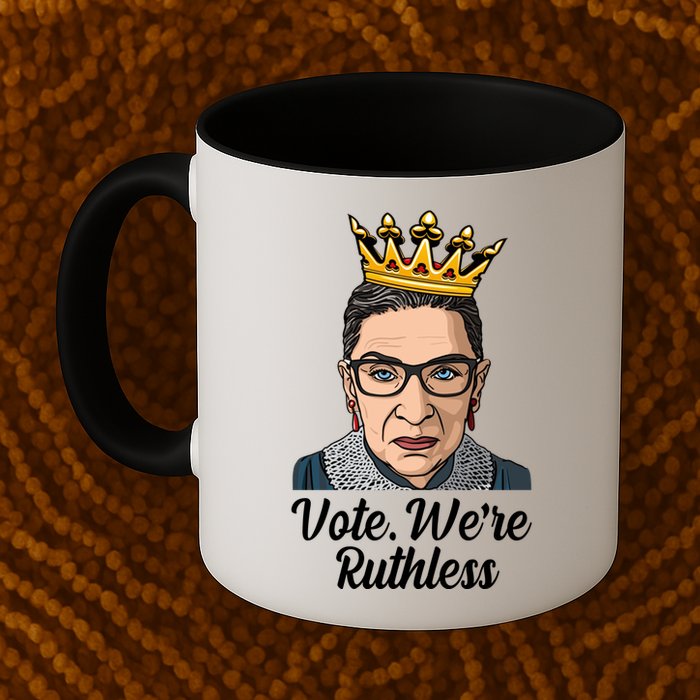 Vote We're Ruthless Ruth Bader Ginsburg Equal Rights Mug