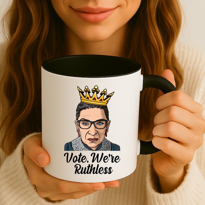 Vote We're Ruthless Ruth Bader Ginsburg Equal Rights Mug