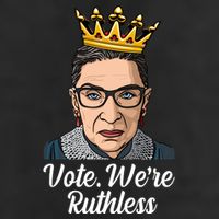 Vote We're Ruthless Ruth Bader Ginsburg Equal Rights Beanie