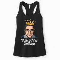 Vote We're Ruthless Ruth Bader Ginsburg Equal Rights Womens Tank Top