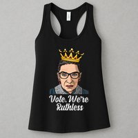 Vote We're Ruthless Ruth Bader Ginsburg Equal Rights Womens Tank Top