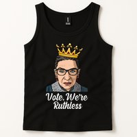 Vote We're Ruthless Ruth Bader Ginsburg Equal Rights Tank Top