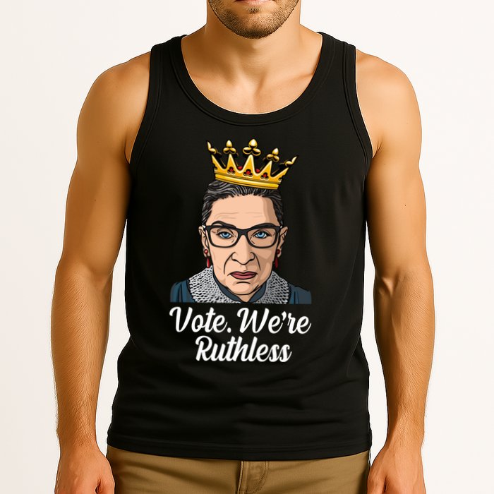 Vote We're Ruthless Ruth Bader Ginsburg Equal Rights Tank Top