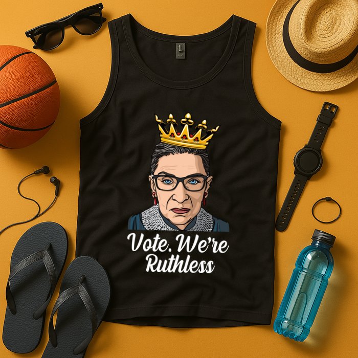 Vote We're Ruthless Ruth Bader Ginsburg Equal Rights Tank Top