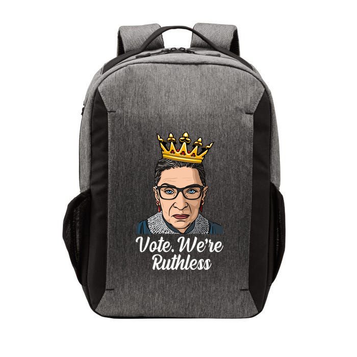 Vote We're Ruthless Ruth Bader Ginsburg Equal Rights Vector Backpack