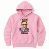 Vote We're Ruthless Ruth Bader Ginsburg Equal Rights Hoodie