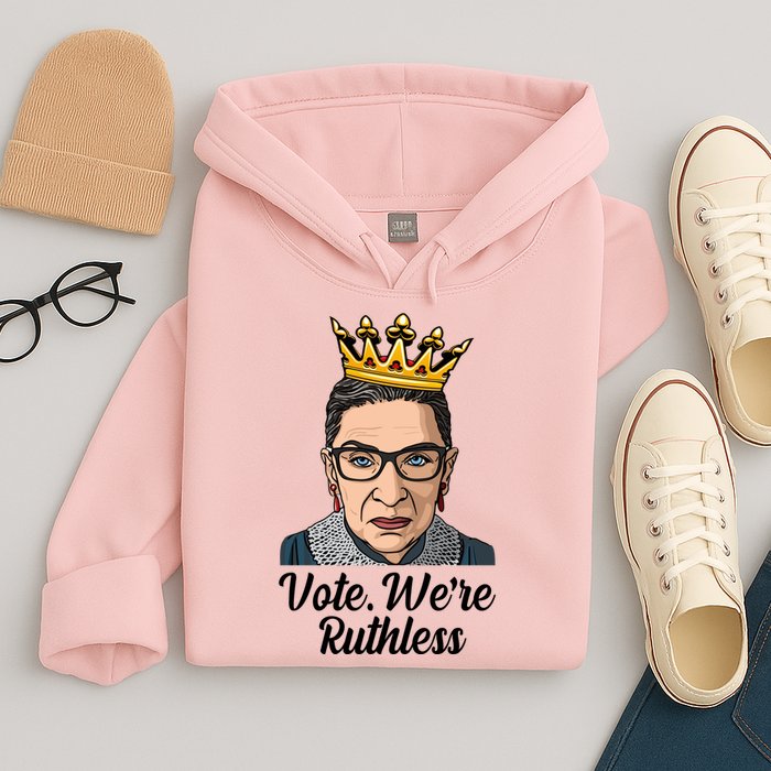 Vote We're Ruthless Ruth Bader Ginsburg Equal Rights Hoodie