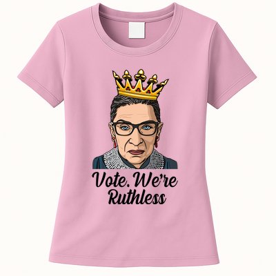 Vote We're Ruthless Ruth Bader Ginsburg Equal Rights Womens T-Shirt