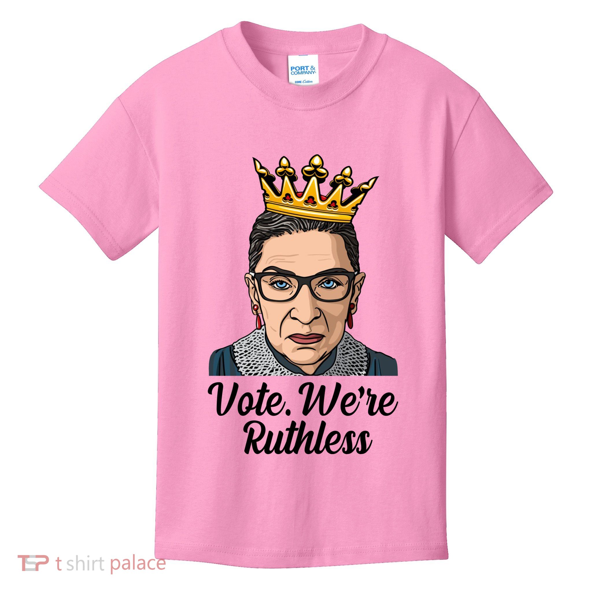 Vote We're Ruthless Ruth Bader Ginsburg Equal Rights Kids T-Shirt