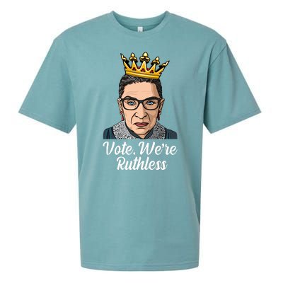 Vote We're Ruthless Ruth Bader Ginsburg Equal Rights Sueded Cloud Jersey T-Shirt