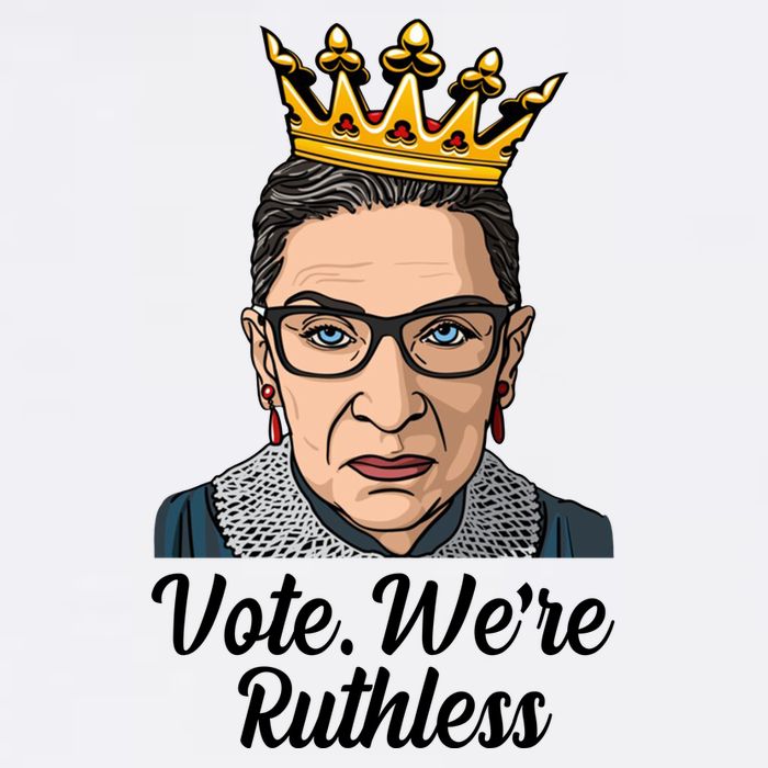 Vote We're Ruthless Ruth Bader Ginsburg Equal Rights Garment-Dyed Sweatshirt