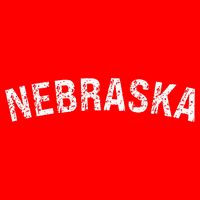 Vintage Wear Red For Nebraska Womens T-Shirt