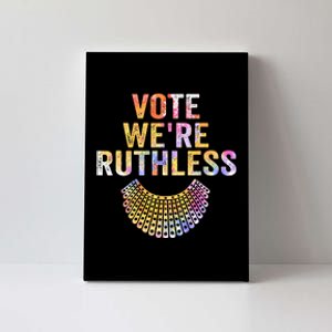 Vote Were Ruthless Human And Women Feminist Canvas