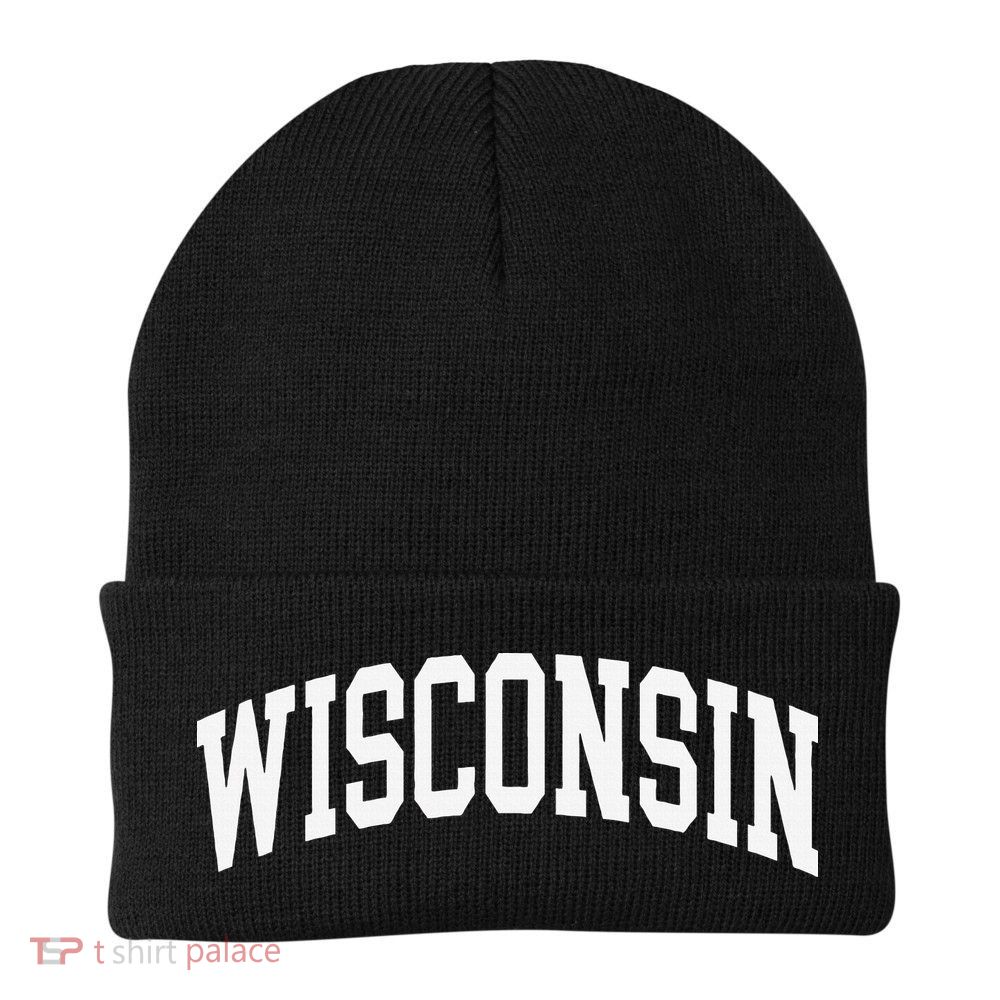 Vintage Wear Red For Wisconsin Beanie