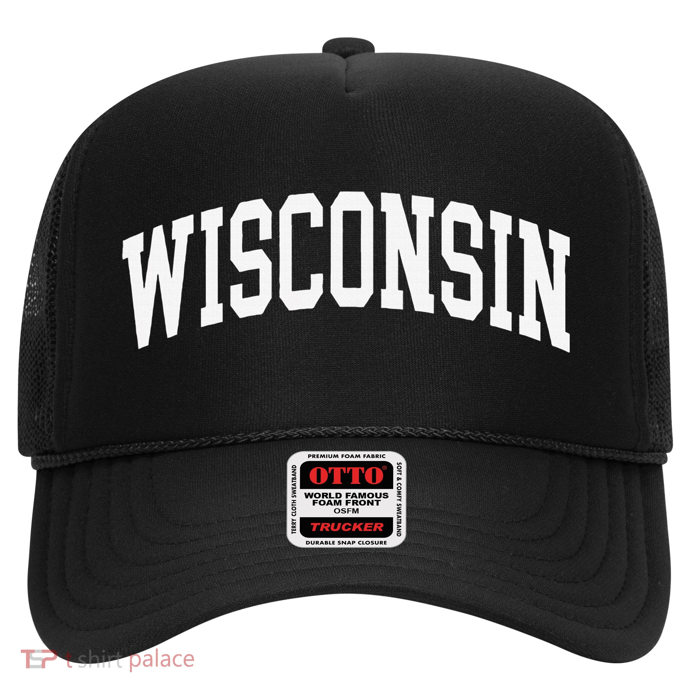 Vintage Wear Red For Wisconsin Trucker Hat
