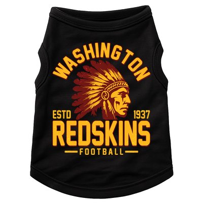 Vintage Washington Redskins Football Estd 1937 Sports Fan Doggie Tank