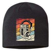 Vintage Walkman Retro 80s 90s Graphic Sustainable Beanie