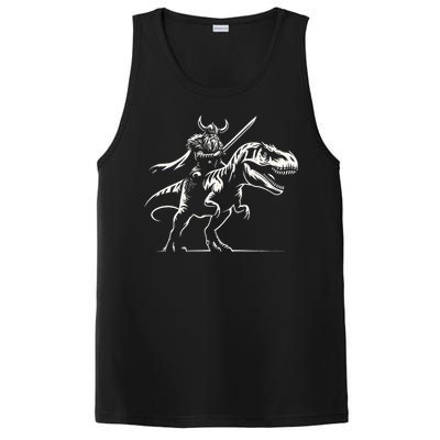 Viking Warrior Riding Trex Dinosaur PosiCharge Competitor Tank