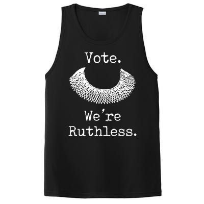 Vote. We're Ruthless. Women's Rights Pro Choice Roe 1973 PosiCharge Competitor Tank