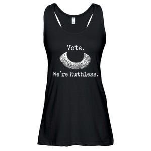 Vote We're Ruthless Rights Pro Choice Roe 1973 Feminist Ladies Essential Flowy Tank