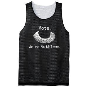 Vote We're Ruthless Rights Pro Choice Roe 1973 Feminist Mesh Reversible Basketball Jersey Tank