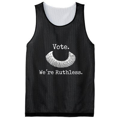 Vote We're Ruthless Rights Pro Choice Roe 1973 Feminist Mesh Reversible Basketball Jersey Tank