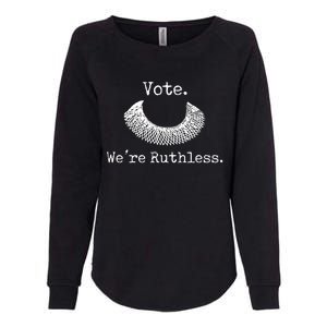 Vote We're Ruthless Rights Pro Choice Roe 1973 Feminist Womens California Wash Sweatshirt