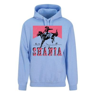 Vintage Western Shania Rodeo Inspired Punchy Cowboy Hat Unisex Surf Hoodie