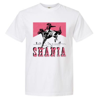 Vintage Western Shania Rodeo Inspired Punchy Cowboy Hat Garment-Dyed Heavyweight T-Shirt