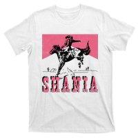 Vintage Western Shania Rodeo Inspired Punchy Cowboy Hat T-Shirt