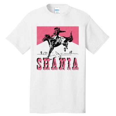 Vintage Western Shania Rodeo Inspired Punchy Cowboy Hat Tall T-Shirt