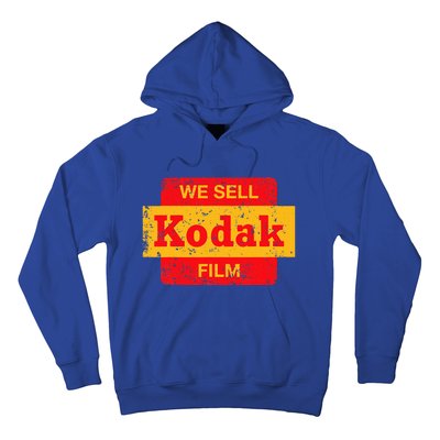 Vintage We Sell Kodak Film Retail Sign Hoodie