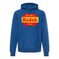 Vintage We Sell Kodak Film Retail Sign Premium Hoodie