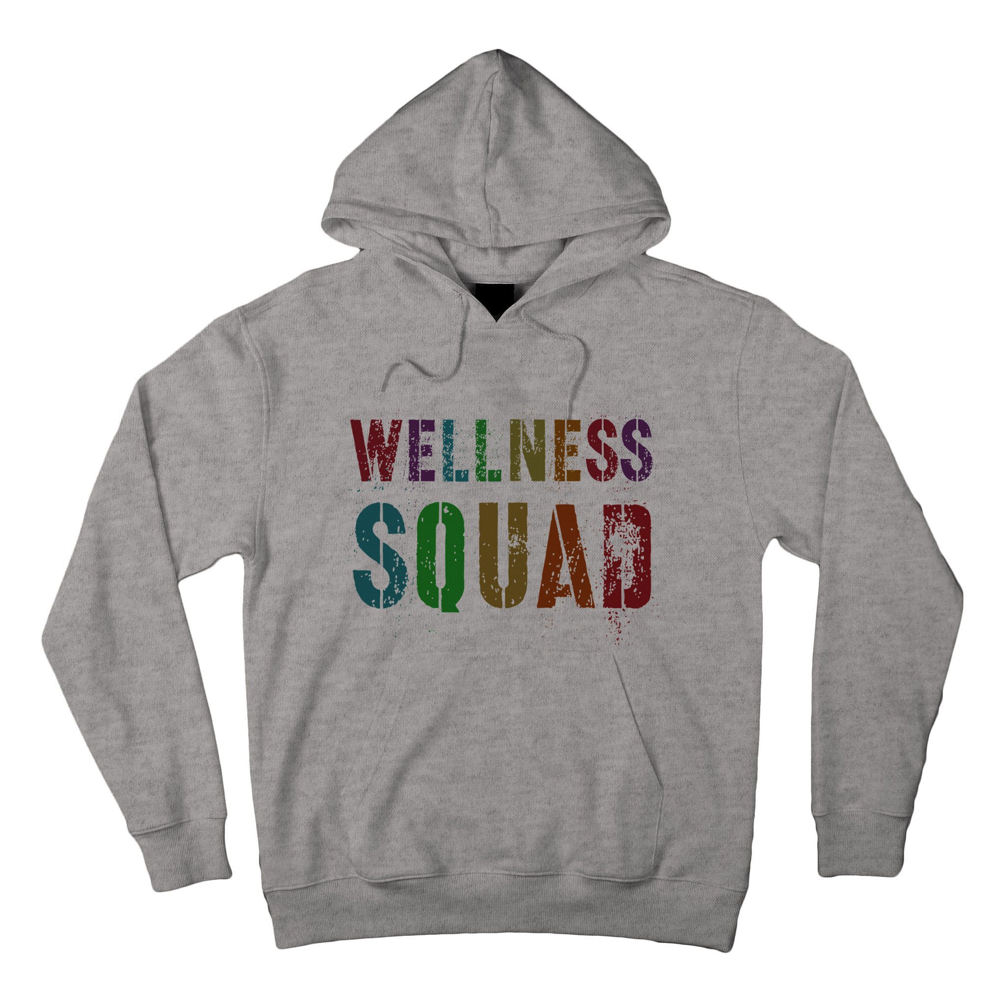 Vintage Wellness Squad Health Yoga Rocks Life Trainer Gym Tall Hoodie