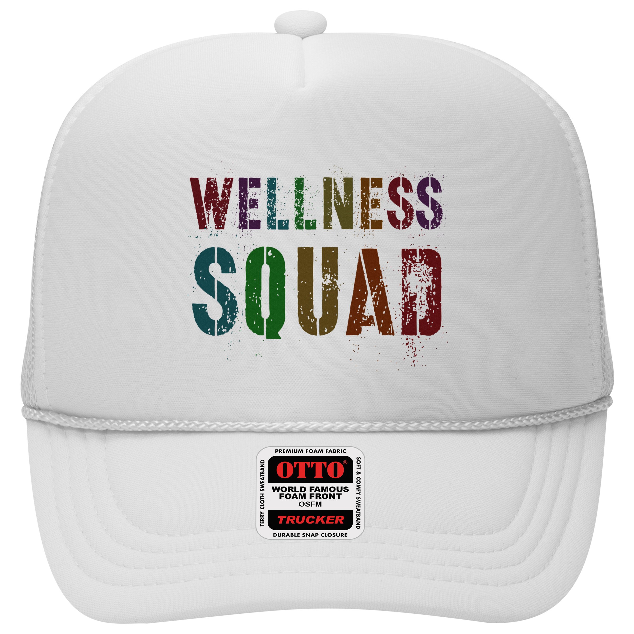 Vintage Wellness Squad Health Yoga Rocks Life Trainer Gym Hat