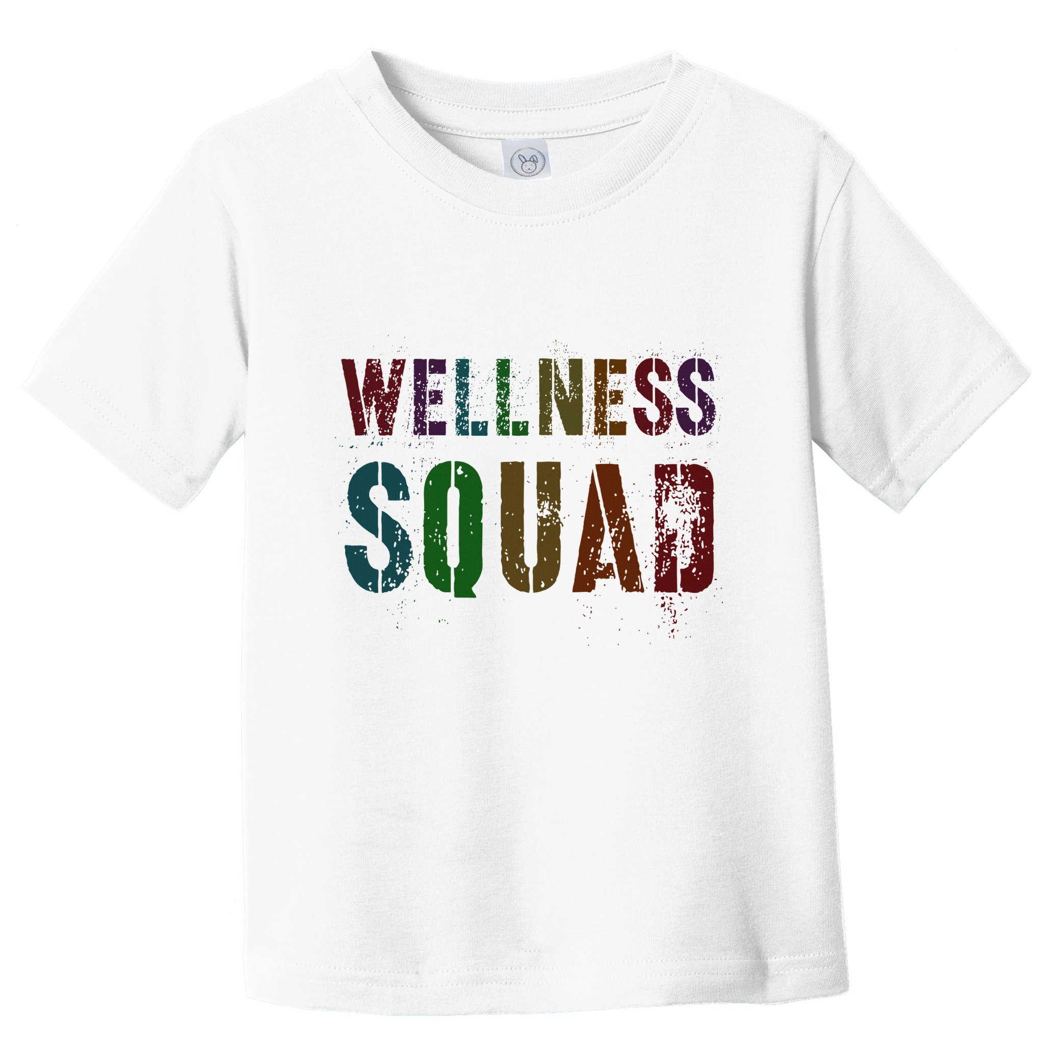 Vintage Wellness Squad Health Yoga Rocks Life Trainer Gym Toddler T-Shirt