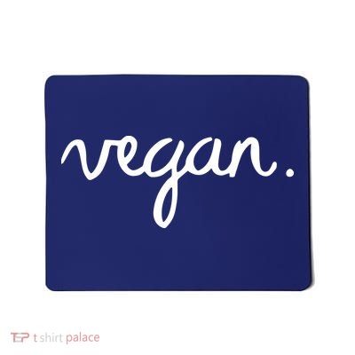 VEGAN Writing Statement Present Simple Eco Men Women Mousepad