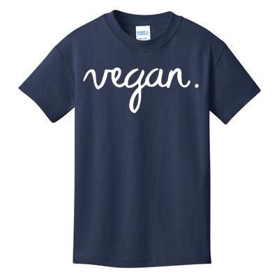 VEGAN Writing Statement Present Simple Eco Men Women Kids T-Shirt