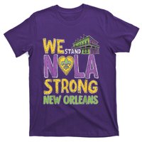 Vintage We Stand Nola Strong New Orleans Traveling Lovers T-Shirt