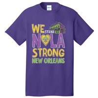 Vintage We Stand Nola Strong New Orleans Traveling Lovers Tall T-Shirt