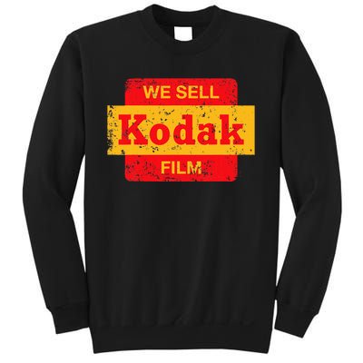 Vintage We Sell Kodak Film Retail Sign Sweatshirt