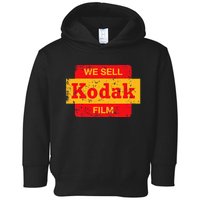 Vintage We Sell Kodak Film Retail Sign Toddler Hoodie