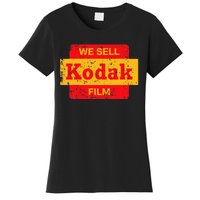 Vintage We Sell Kodak Film Retail Sign Women's T-Shirt