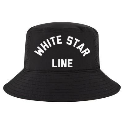 Vintage White Star Line Cool Comfort Performance Bucket Hat