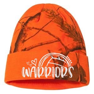 Volleyball Warriors School Sports Fan Team Spirit Kati Licensed 12" Camo Beanie