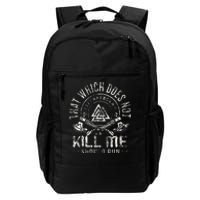 Viking Warrior That Which Doesnt Kill Me Veteran Daily Commute Backpack